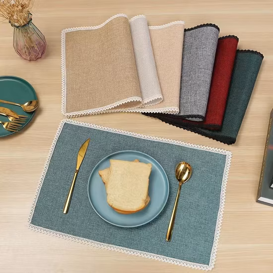 Washable Heat Resistant Non-Slip Table Placemats and Coaster