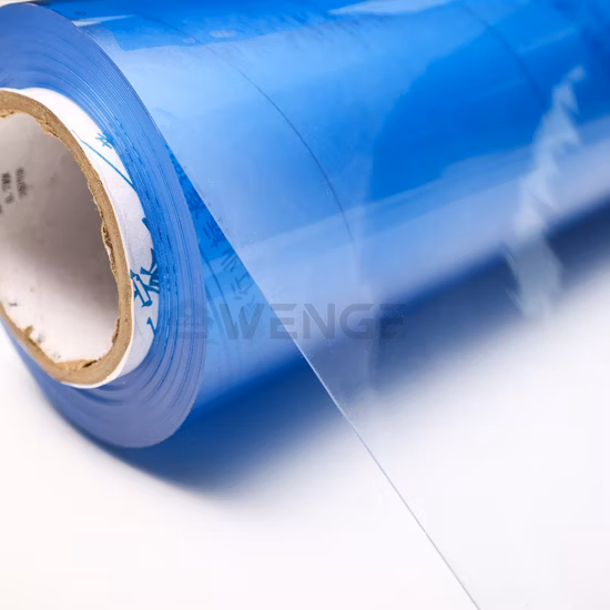 高品質の通常の透明なプラスチックロール透明な軟質 PVC フィルム梱包用